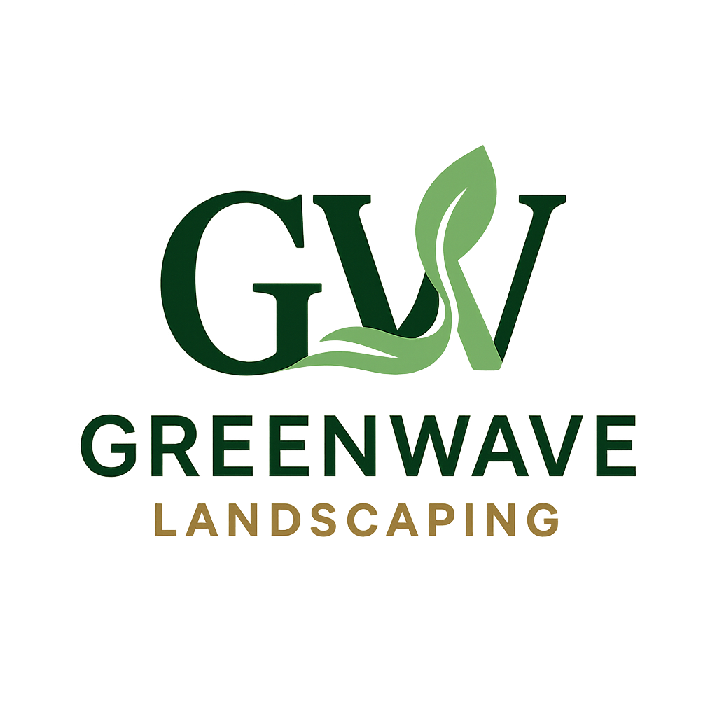 GreenWave Landscaping logo