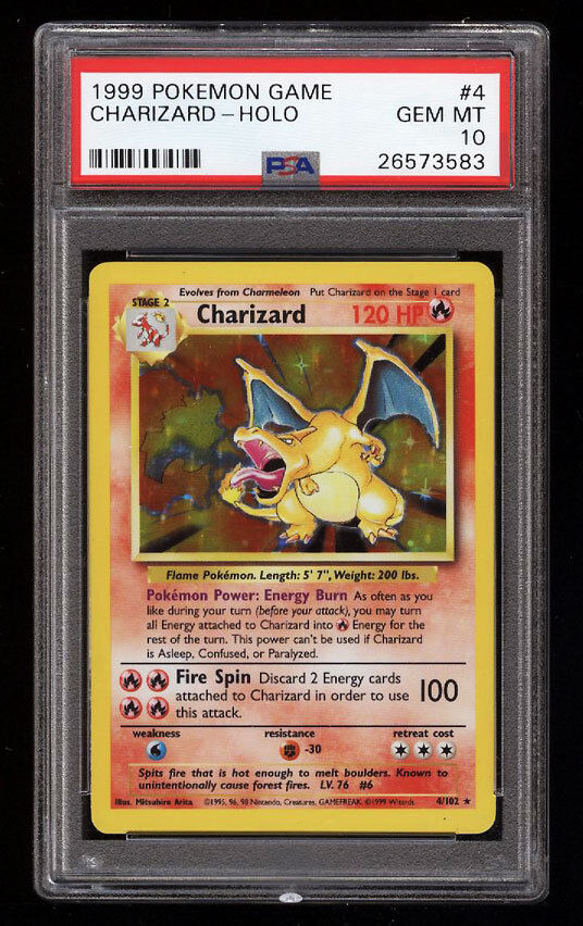 Graded Charizard